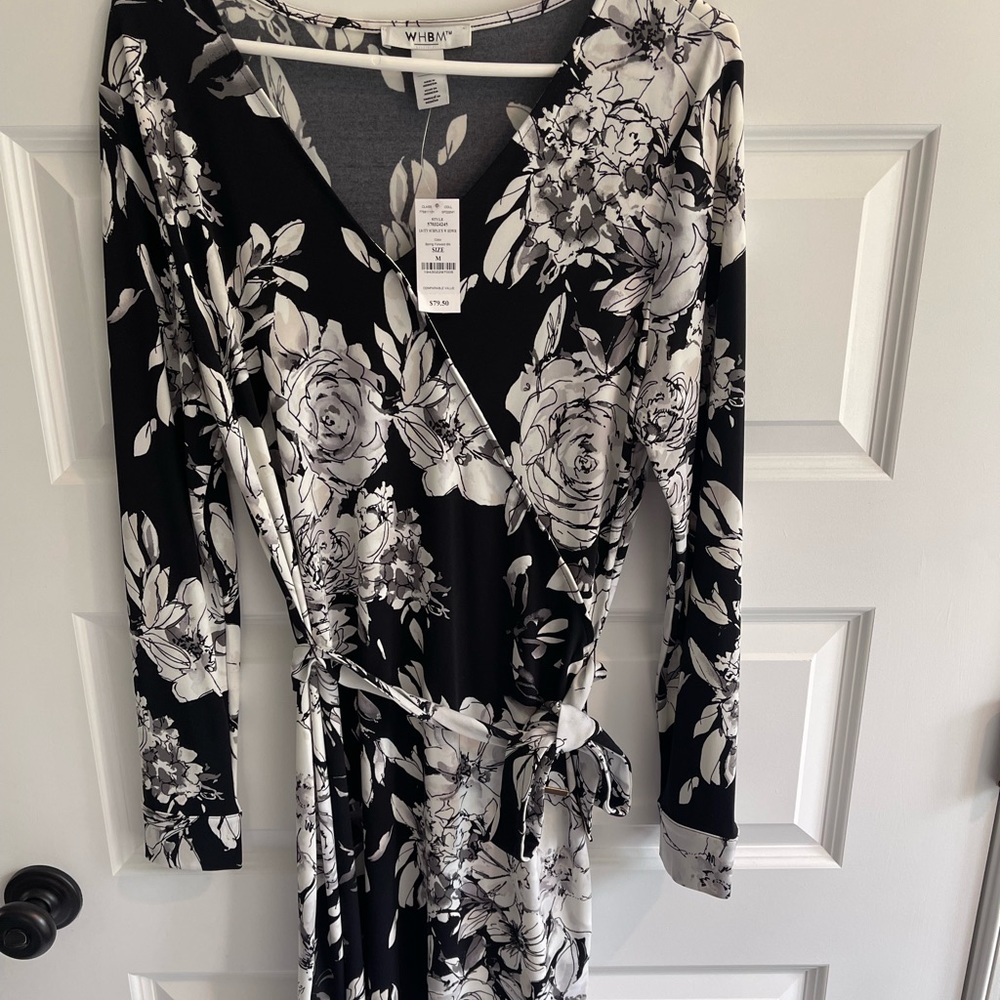White House Black Market wrap dress